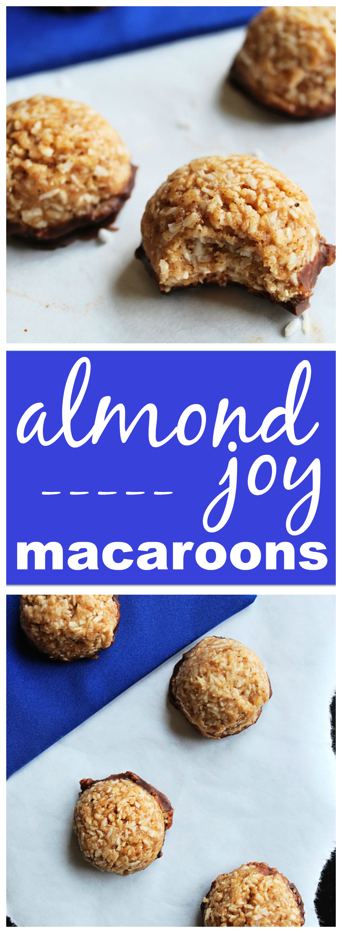 Almond Joy Macaroons - Fooduzzi