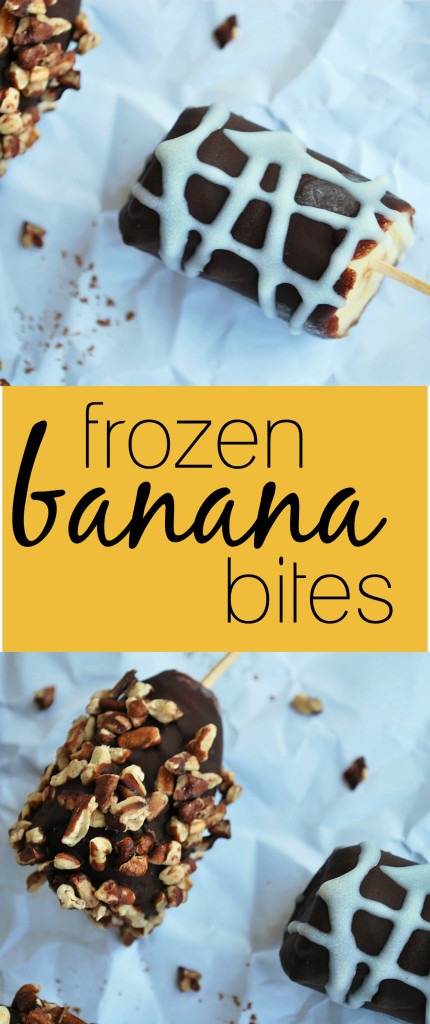 Frozen Banana Bites: A gluten free and vegan treat for those late-night summer Netflix binges, and a perfect dessert for any Arrested Development fan! || fooduzzi.com