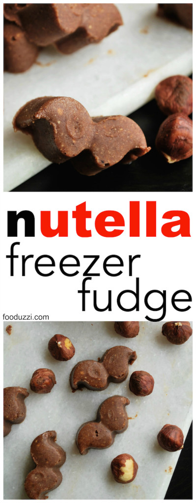 Nutella Freezer Fudge