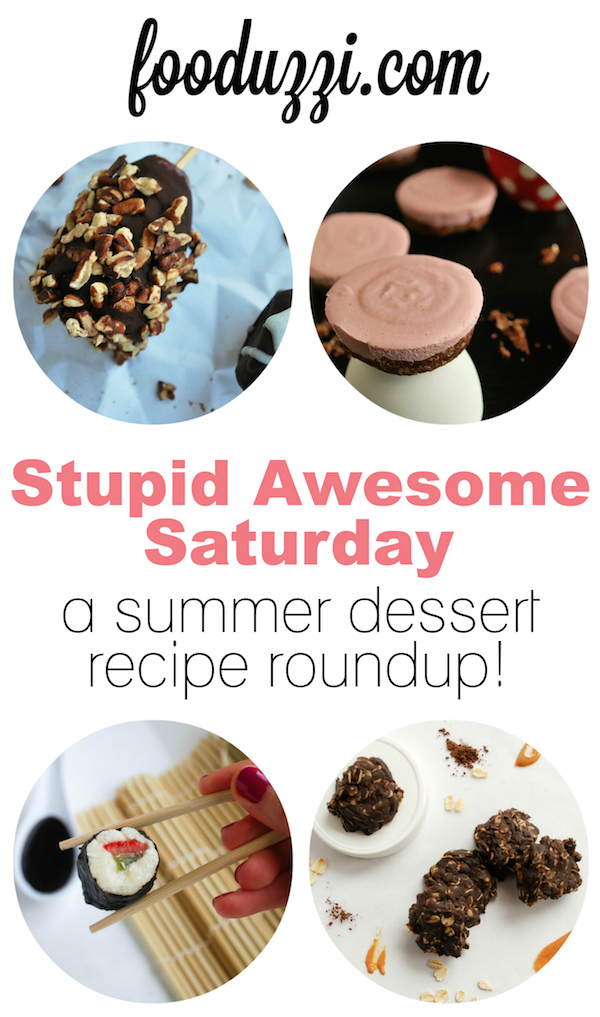 Healthy Dessert Recipe Roundup