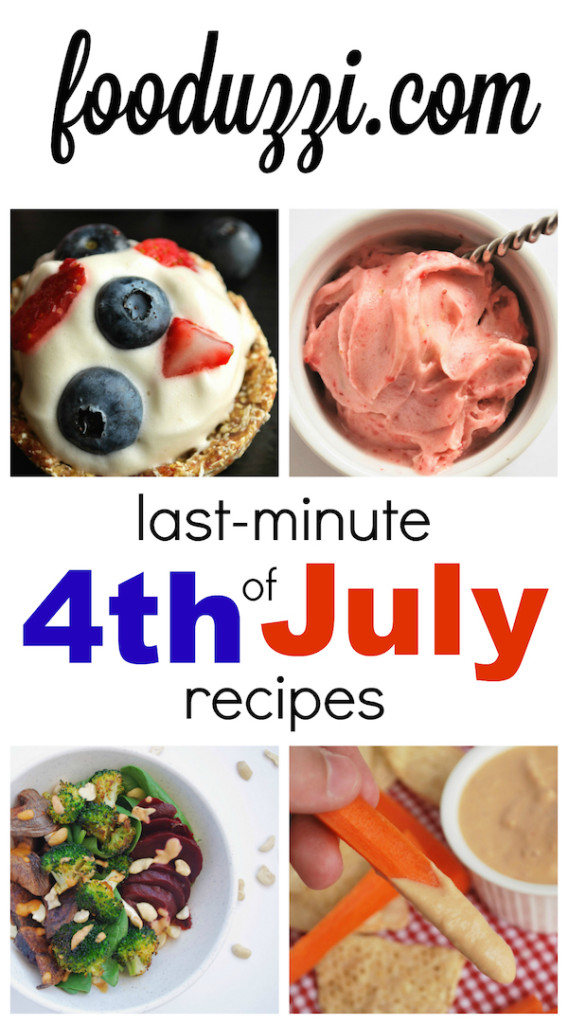 Last Minute Fourth of July Recipes