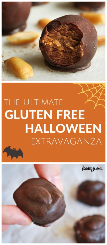 The Ultimate Gluten Free Halloween Extravaganza: healthy treats for a spooktacular night of trick-or-treating! || fooduzzi.com recipes