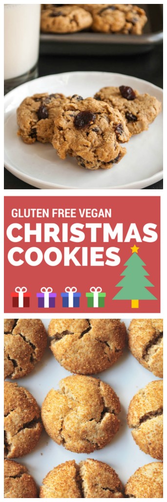 Gluten Free Vegan Christmas Cookies: if you're looking for dietary restriction-friendly cookies this Christmas, you've come to the right place! Better yet, each recipe is on the healthy side! || fooduzzi.com