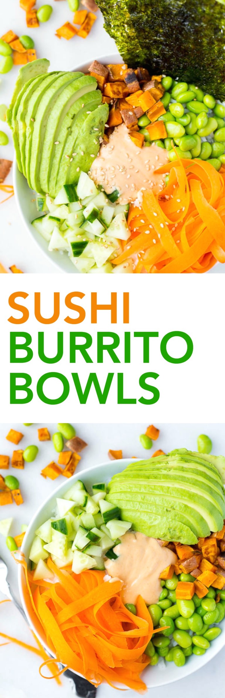 Sushi Burrito Bowls - Fooduzzi