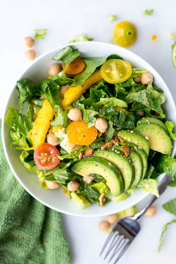 Caribbean Rainbow Salad - Fooduzzi