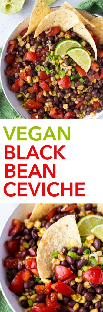 Vegan Black Bean Ceviche - Fooduzzi