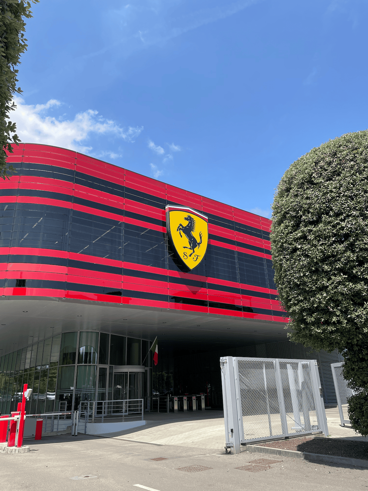 The Scuderia Ferrari building
